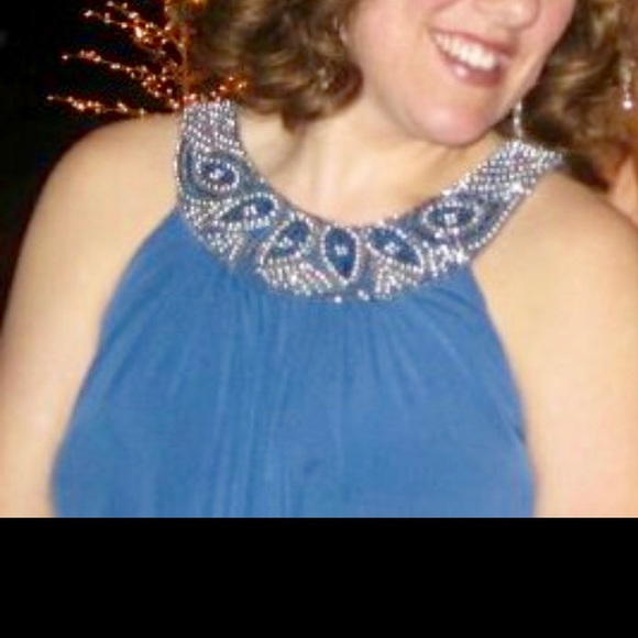 Sexy Short Dress with Stunning Pearls & Beadwork - EUC (worn once) Large - Picture 5 of 6